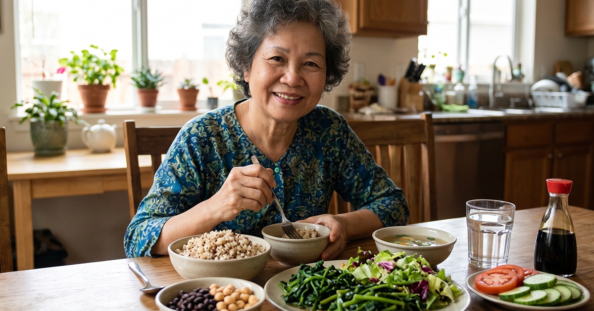 Người lớn tuổi kiểm soát đường huyết: Đừng chỉ dựa vào thuốc