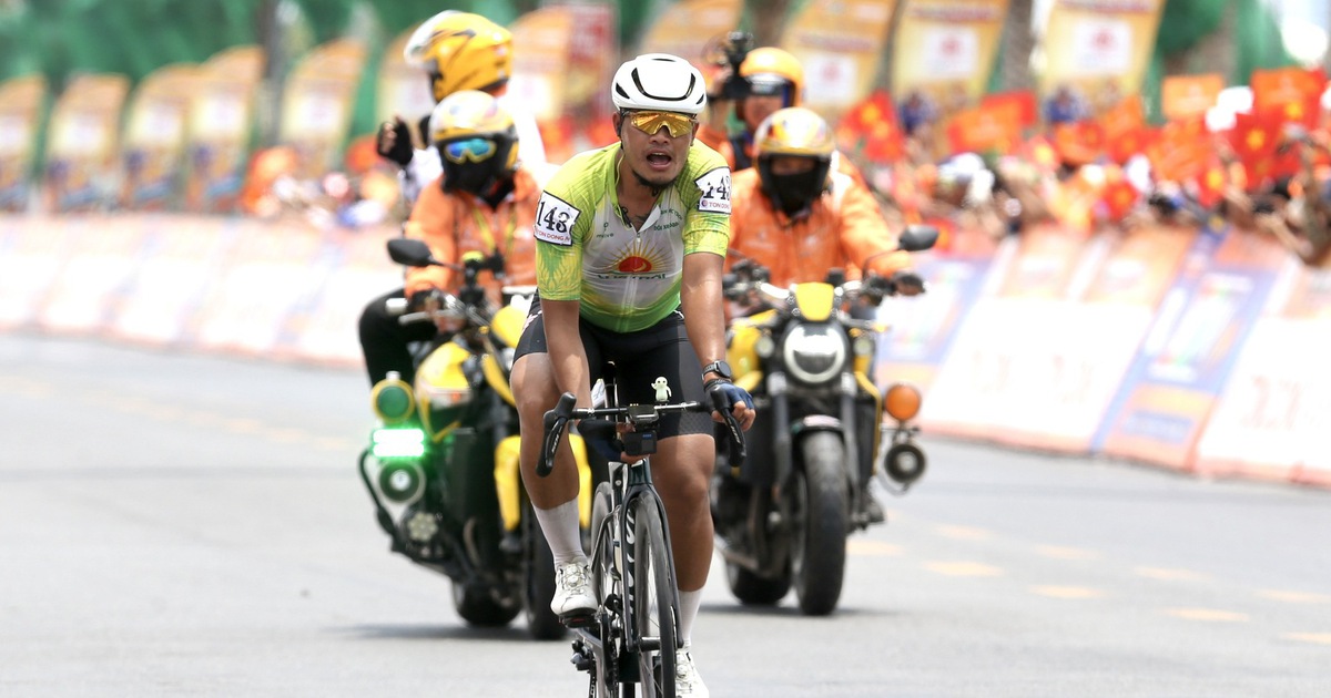 Tay đua kỳ cựu Trịnh Đức Tâm có niềm vui thắng chặng ở Cúp truyền hình