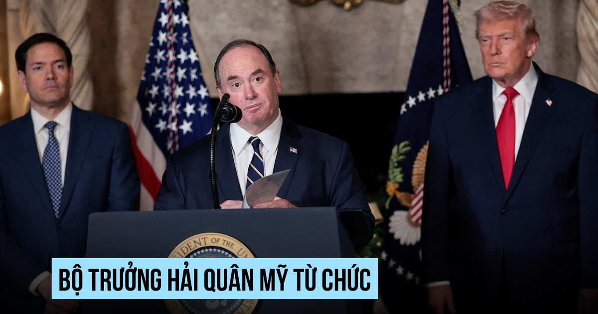 Bộ trưởng Hải quân Mỹ bất ngờ từ chức