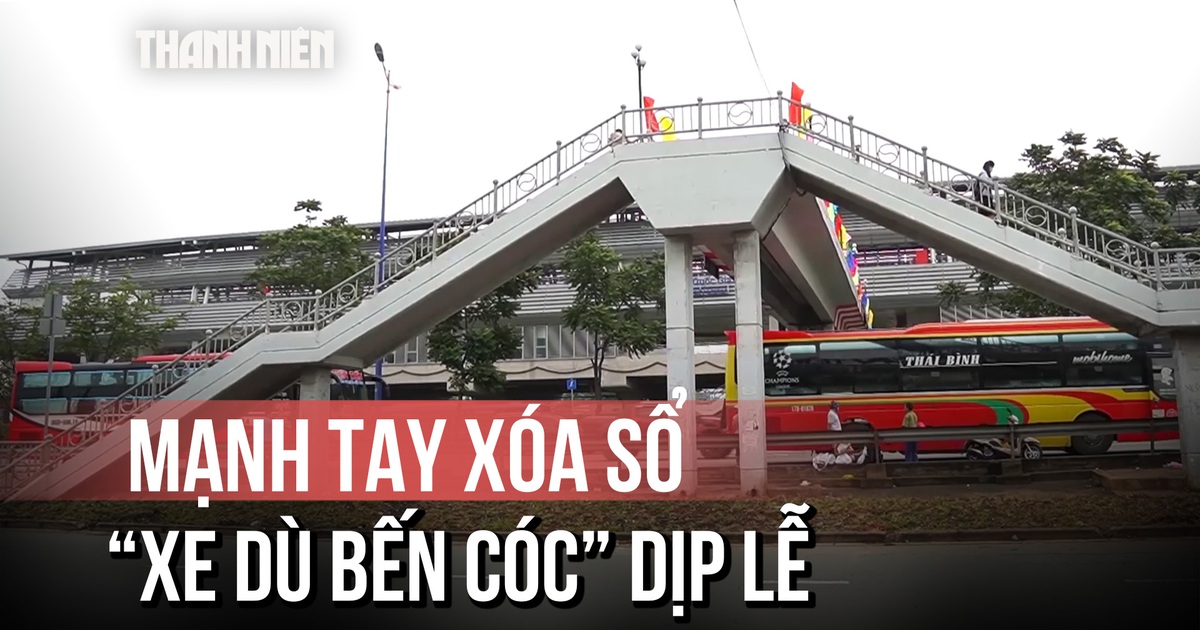 Công an TP.HCM mạnh tay xóa sổ xe dù, bến cóc dịp lễ 30.4 và 1.5