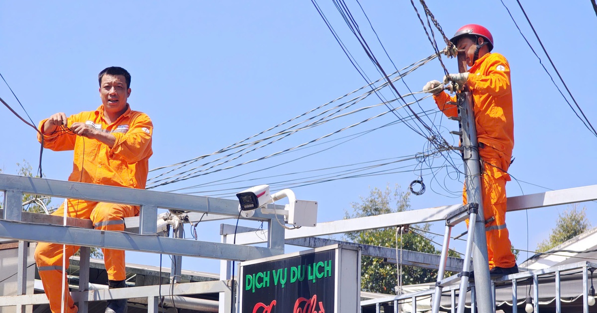 Khung giờ cao điểm điện tập trung hoàn toàn vào buổi tối