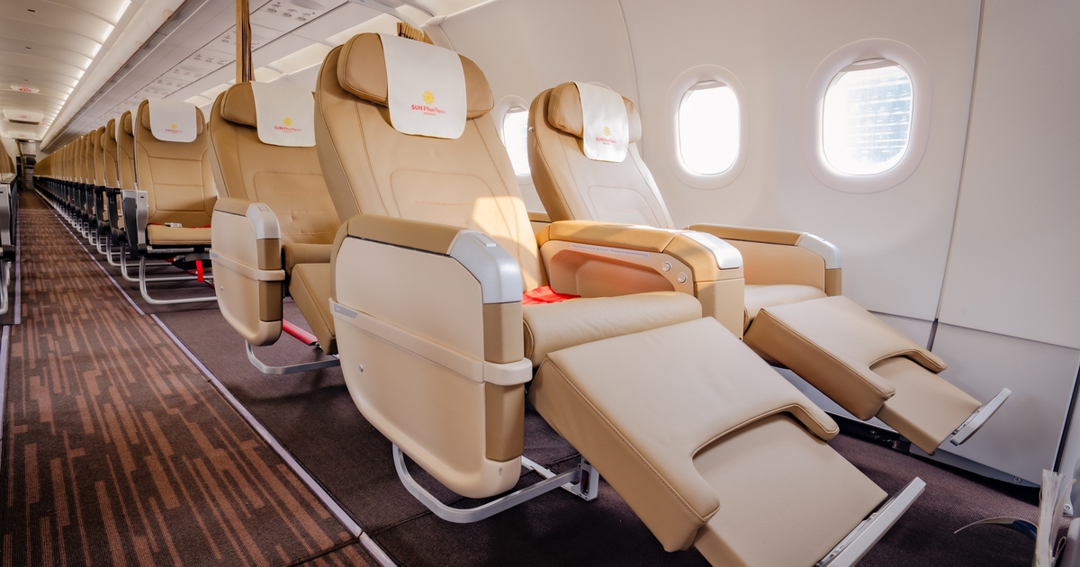 Trải nghiệm 'nét thanh lịch Đông Dương' trên máy bay của Sun Phuquoc Airways