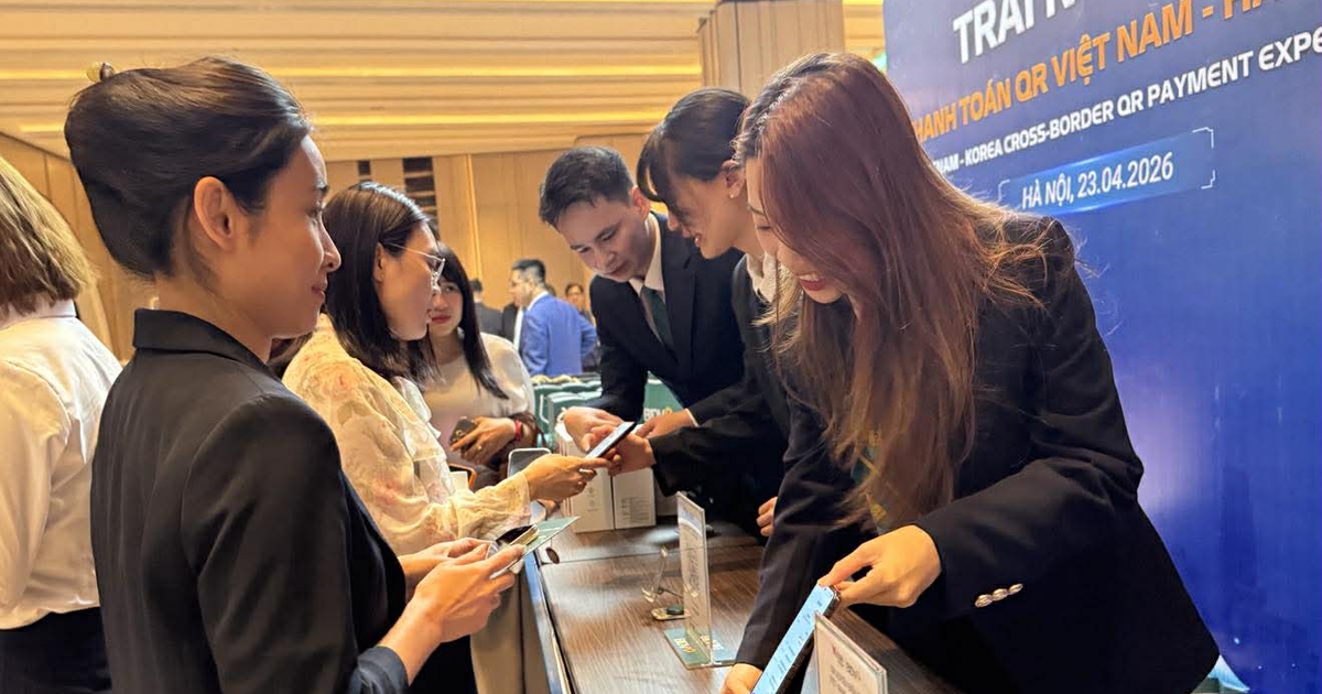 Hơn 115 triệu người Hàn Quốc có thể thanh toán QR tại Việt Nam