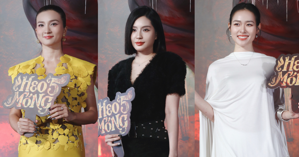 Kim Tuyến, Thiên An, Diệp Bảo Ngọc khoe sắc trên thảm đỏ