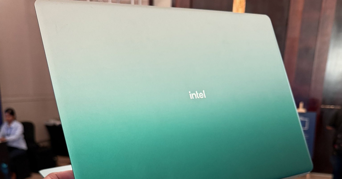 Intel hé lộ laptop mới đối đầu MacBook Neo