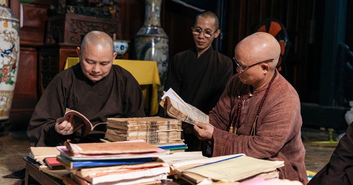 Kim Cang Kinh Chú Giải tại chùa Quốc Ân: Giá trị của bản kinh cổ nhiều thế kỷ