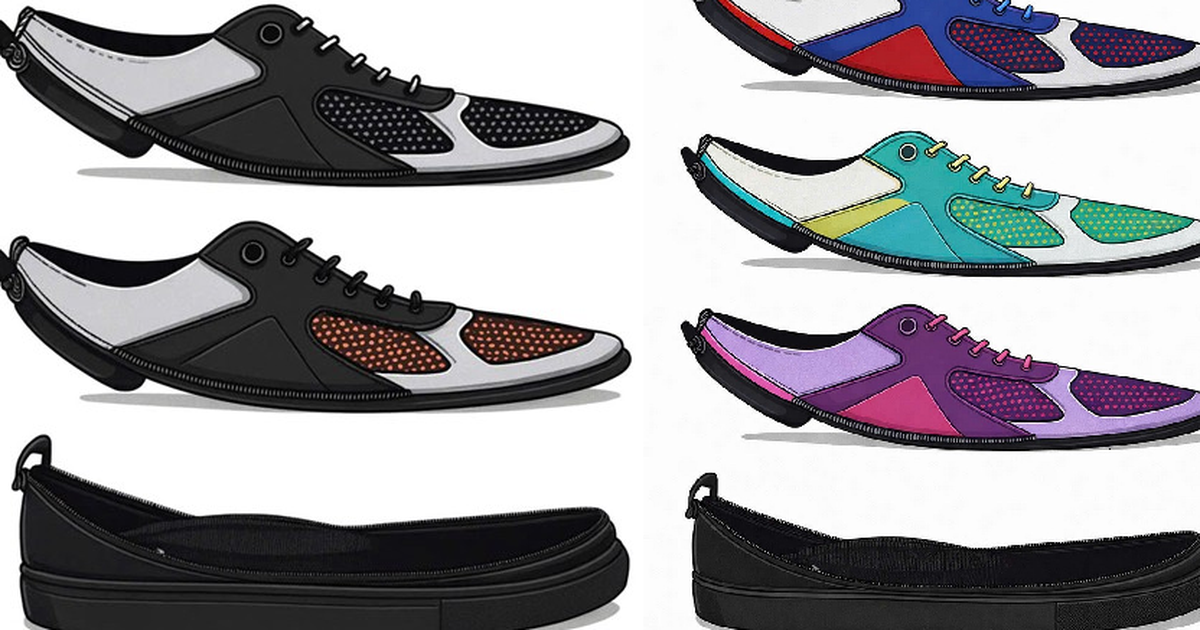 Giày tháo rời thay đế, đổi kiểu: Ý tưởng giành giải nhất khởi nghiệp