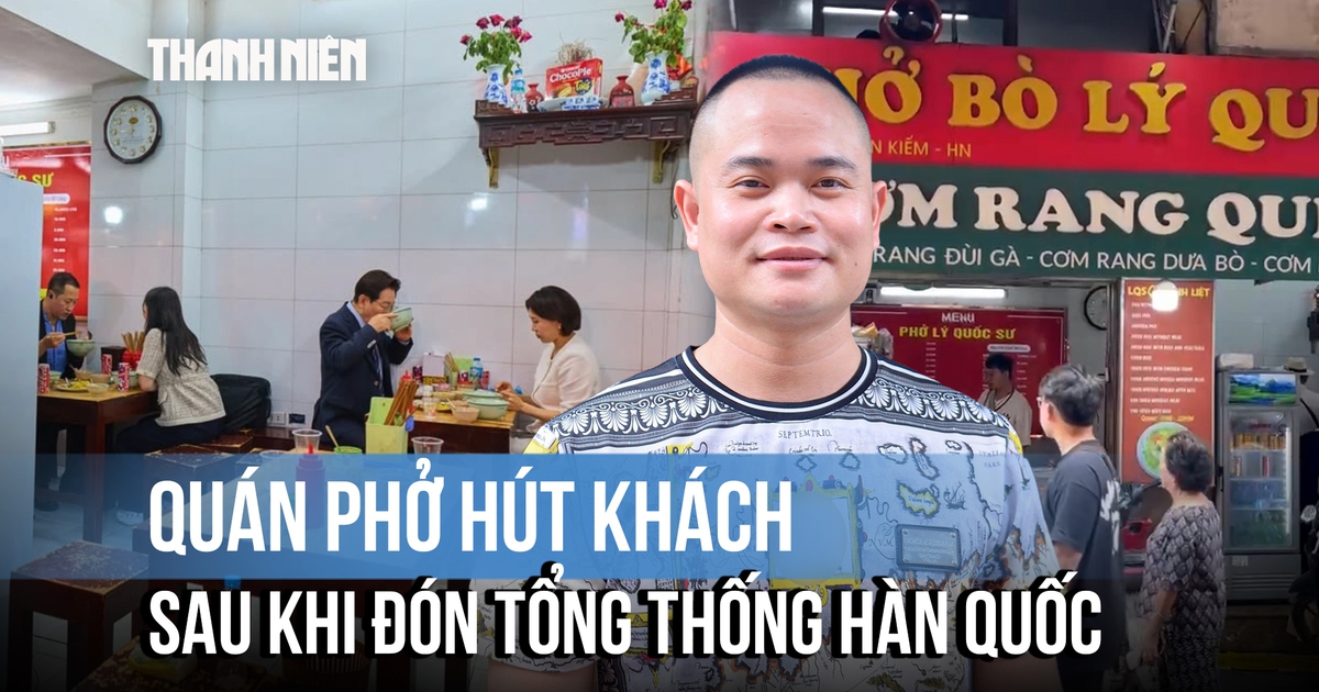25 phút đón Tổng thống Hàn Quốc và phu nhân: Chủ quán phở ‘khó ngủ’ vì hạnh phúc