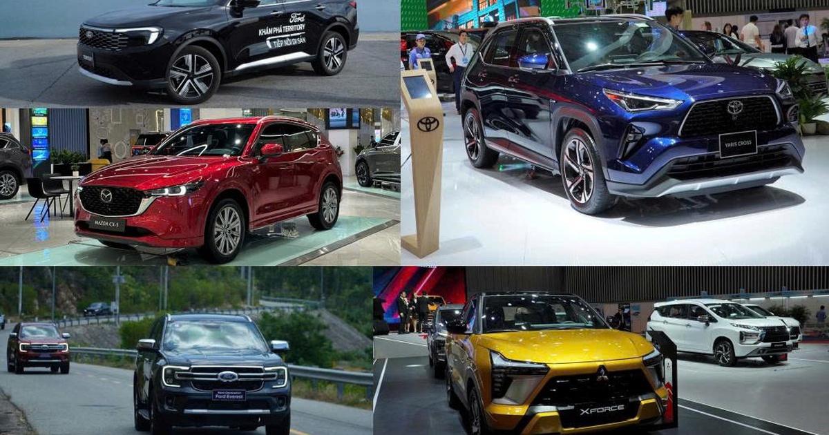 5 mẫu SUV, crossover động cơ xăng, dầu đang hút khách nhất Việt Nam