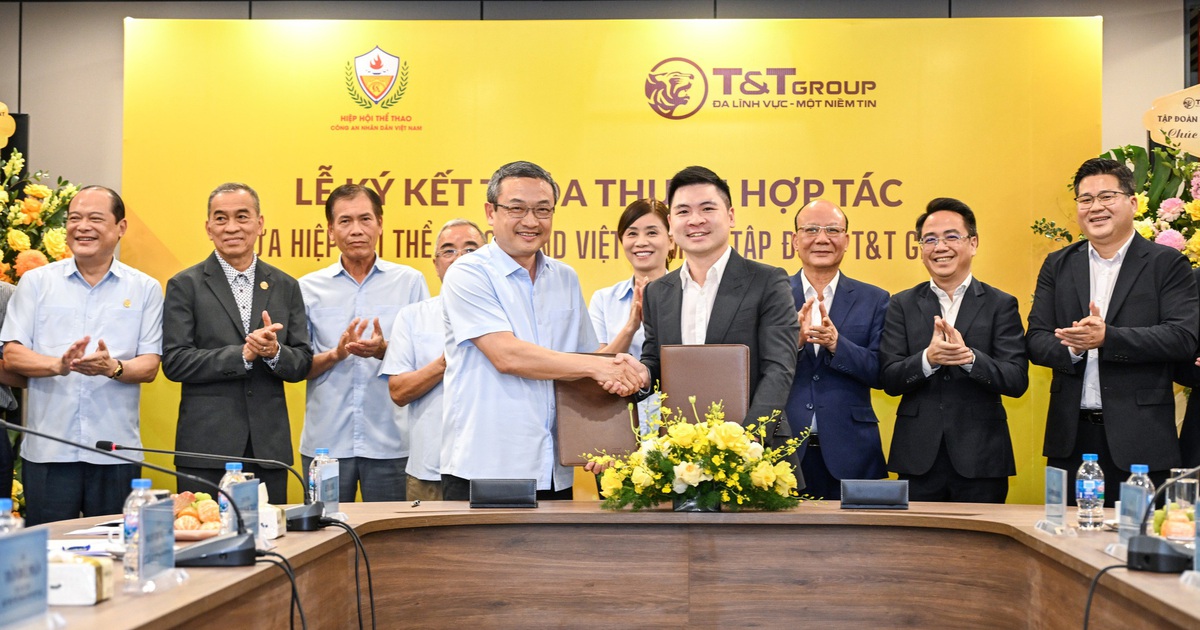 T&T Group tài trợ lớn, Hiệp hội Thể thao CAND hướng ra đấu trường quốc tế