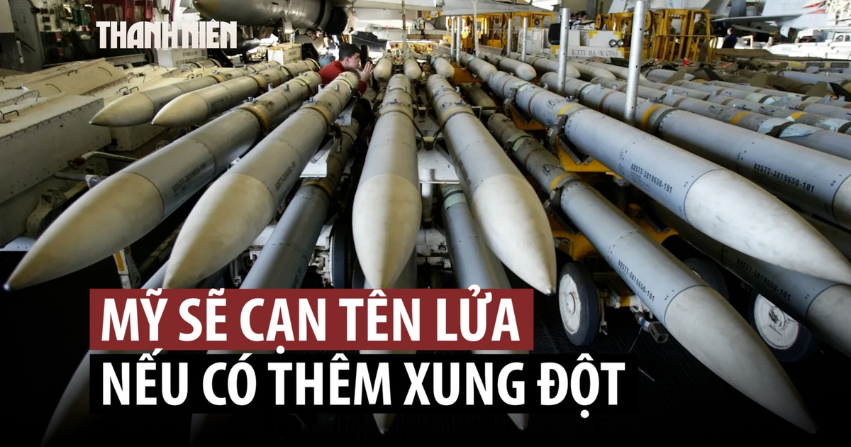 Kho tên lửa Mỹ hao hụt ra sao trong cuộc chiến chống Iran?