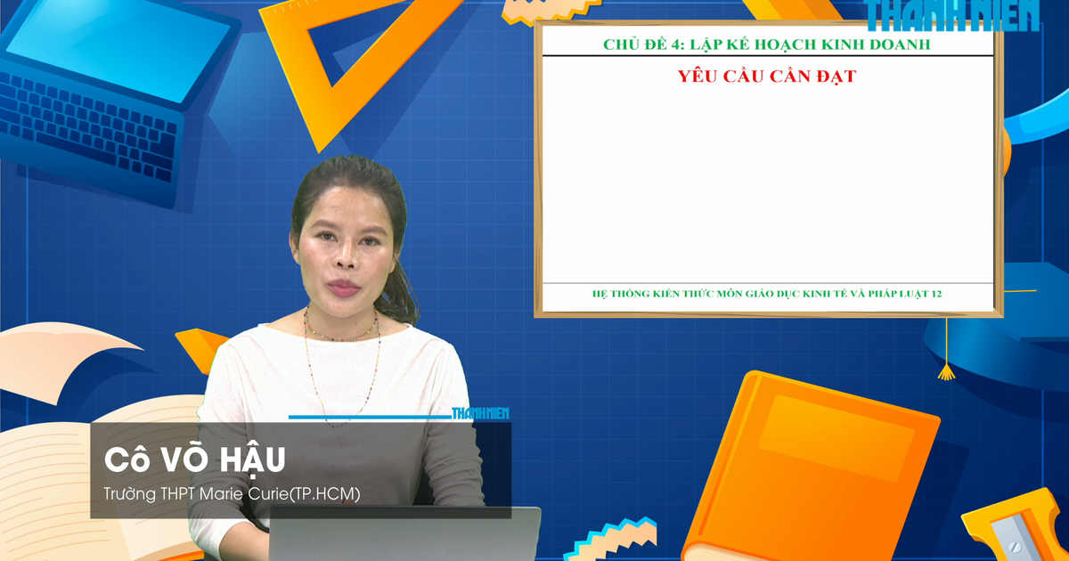 BÍ QUYẾT ÔN THI THPT 2026 | Môn giáo dục kinh tế và pháp luật | Chuyên đề 4 | Lập kế hoạch kinh doanh