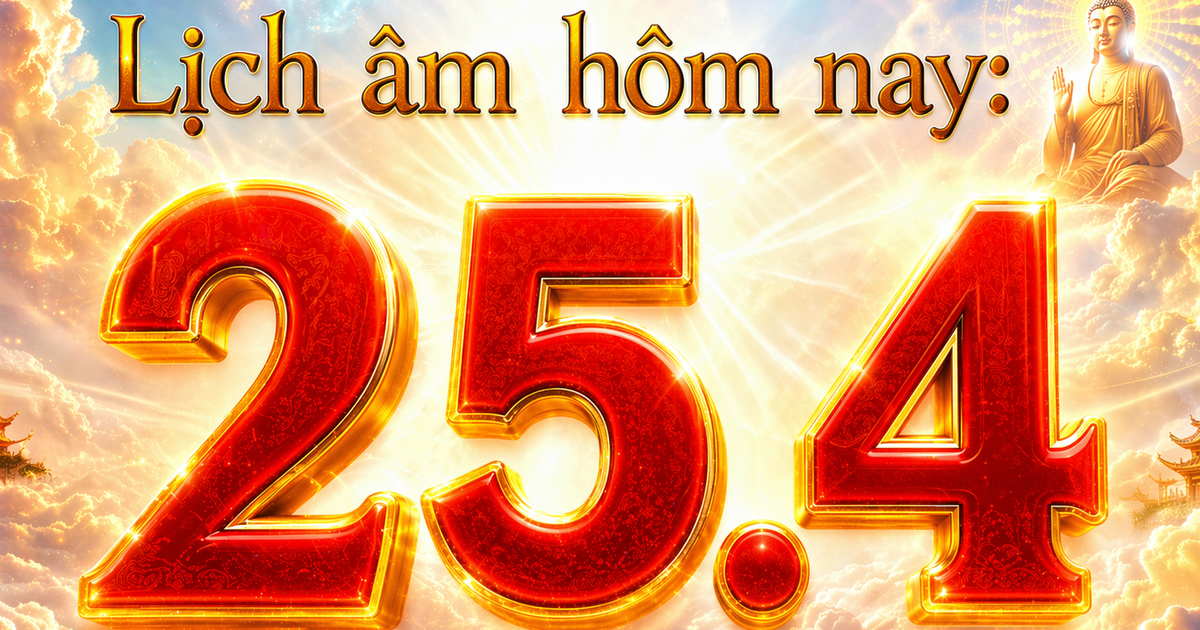 Lịch âm hôm nay: Ngày đầu nghỉ Giỗ tổ Hùng Vương, ngày 25.4 có gì đặc biệt?