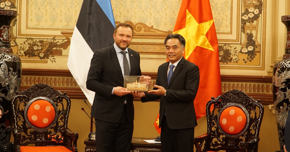 Khuyến khích doanh nghiệp Estonia hợp tác chuyển đổi số với TP.HCM