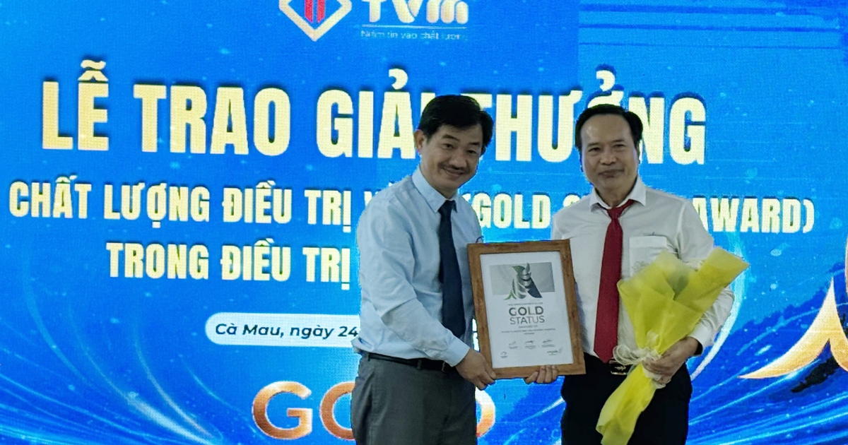 Thanh Vũ Medic Bạc Liêu đạt giải thưởng Vàng đột quỵ thế giới