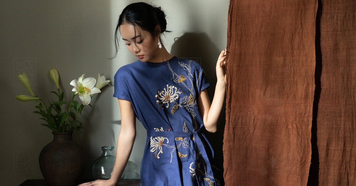 Vừa mát vừa sang khi chọn váy linen ngày nắng