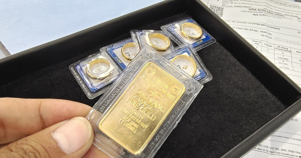 Giá vàng hôm nay 25.4.2026: Giảm hơn 1 triệu đồng sau một ngày