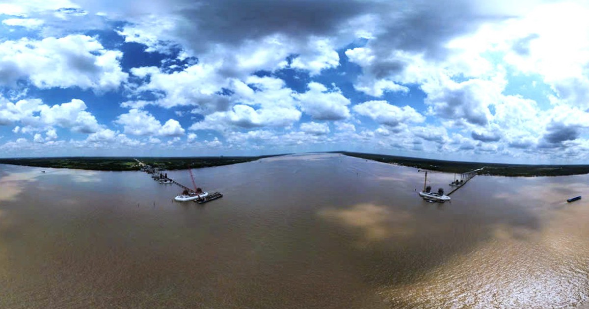 Sắp thông xe cầu Đại Ngãi 2, người dân trông cầu Đại Ngãi 1 sớm hoàn thành