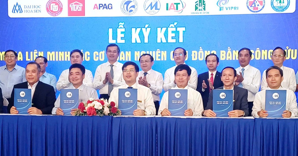 Liên minh nghiên cứu Đồng bằng sông Cửu Long thêm 11 thành viên mới