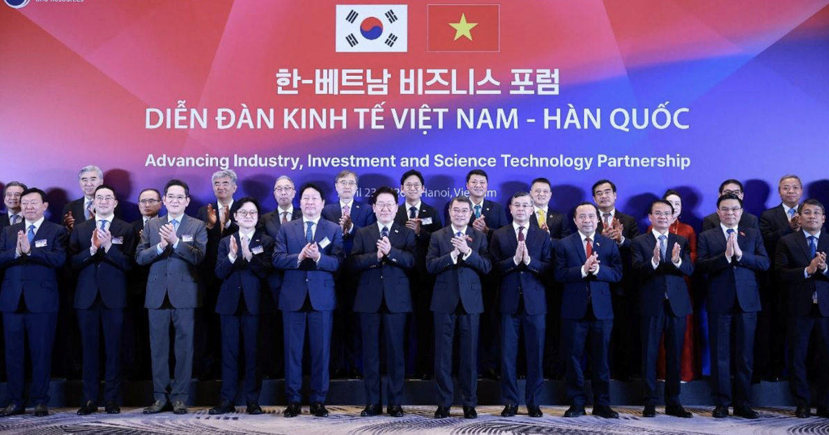 Thấy gì sau 'cú bắt tay' lịch sử 150 tỉ USD của Việt Nam - Hàn Quốc?