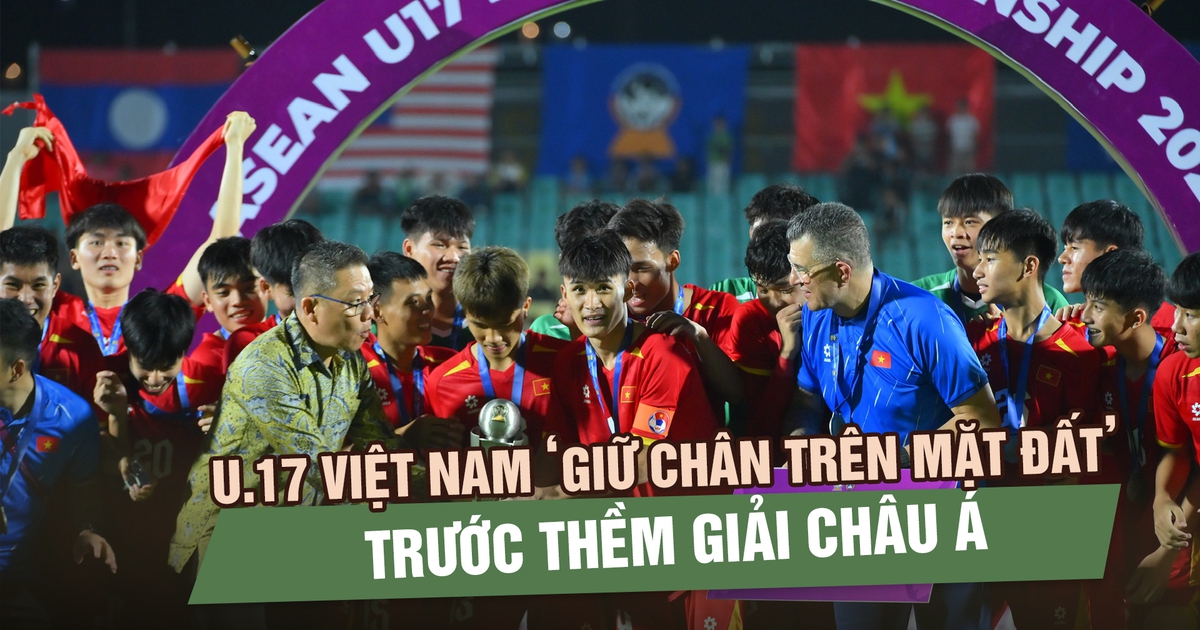 U.17 Việt Nam không ăn mừng lâu, ‘giữ chân trên mặt đất’ trước thềm giải châu Á