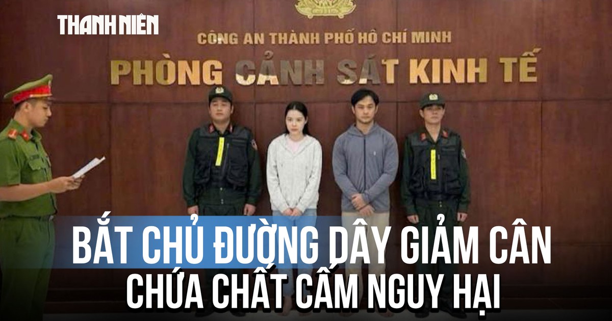 Bắt vợ chồng chủ đường dây sản xuất trà giảm cân Emo’s chứa chất cấm Sibutramine