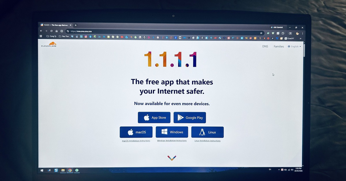 Bạn đang sử dụng DNS 1.1.1.1? Hãy thay đổi ngay lập tức