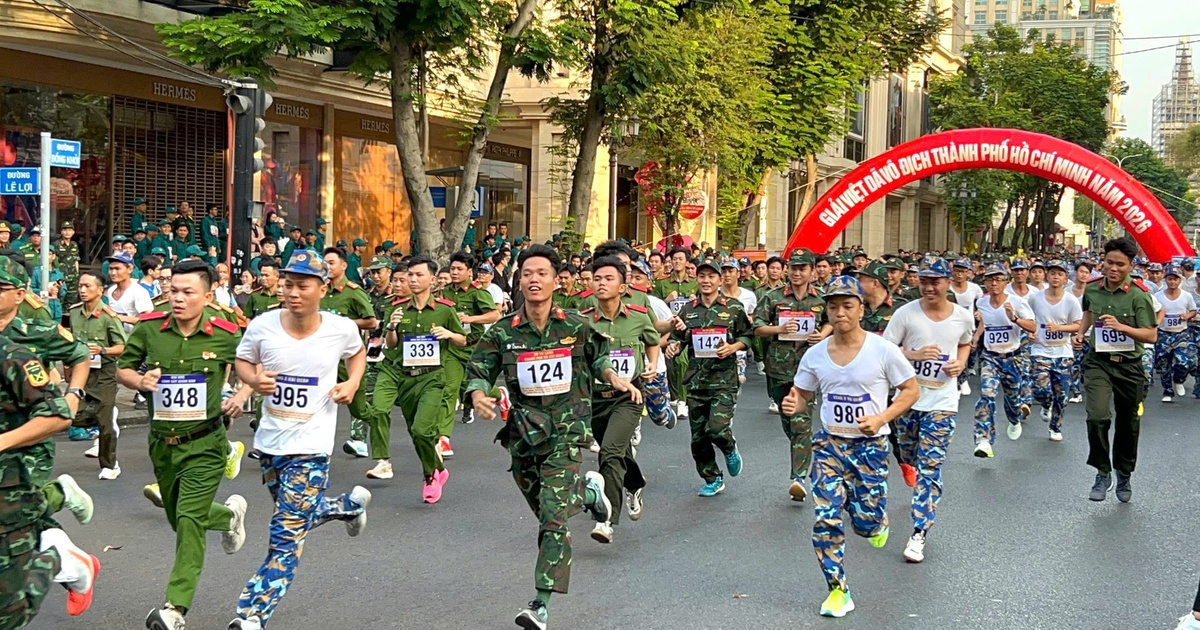 Sôi nổi giải việt dã vô địch TP.HCM 2026, hưởng ứng Đại hội TDTT lớn của thành phố