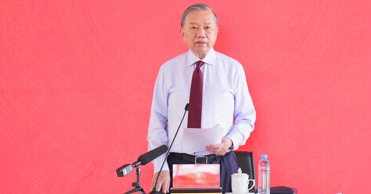 Toàn văn phát biểu của Tổng Bí thư, Chủ tịch nước Tô Lâm với công nhân, người lao động TP.HCM