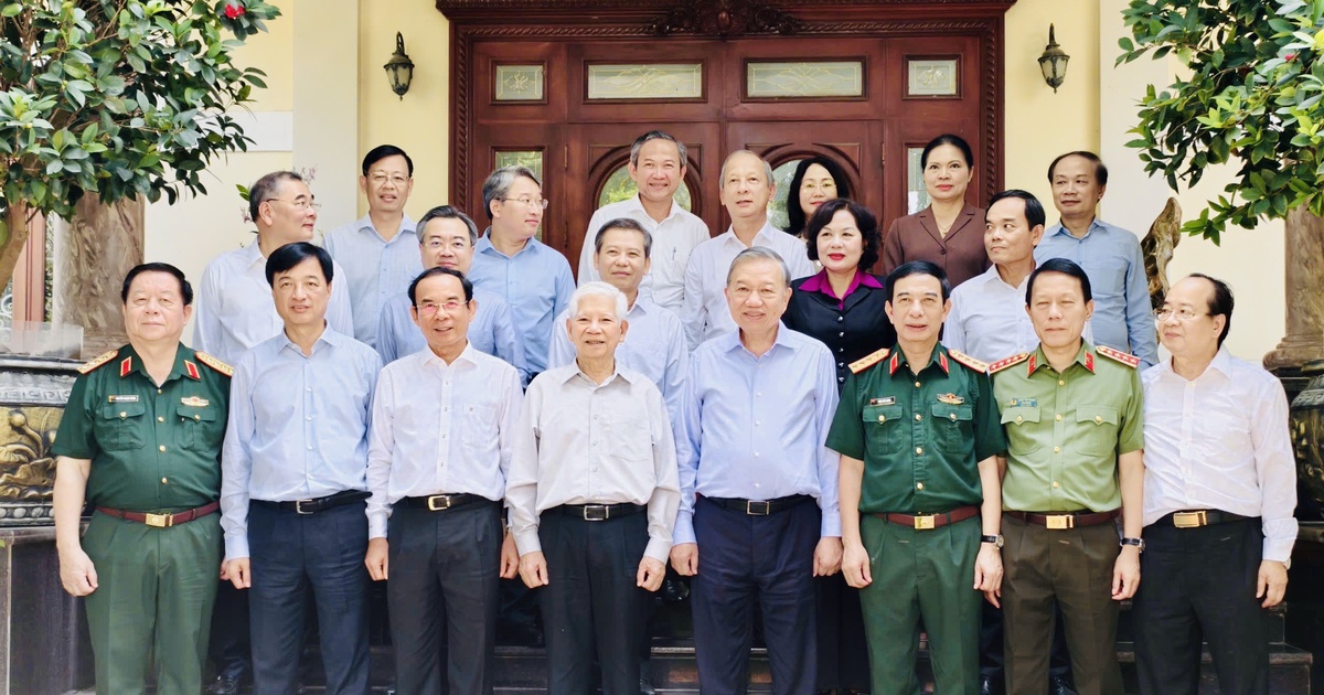 Tổng Bí thư, Chủ tịch nước Tô Lâm thăm nguyên Chủ tịch nước Nguyễn Minh Triết