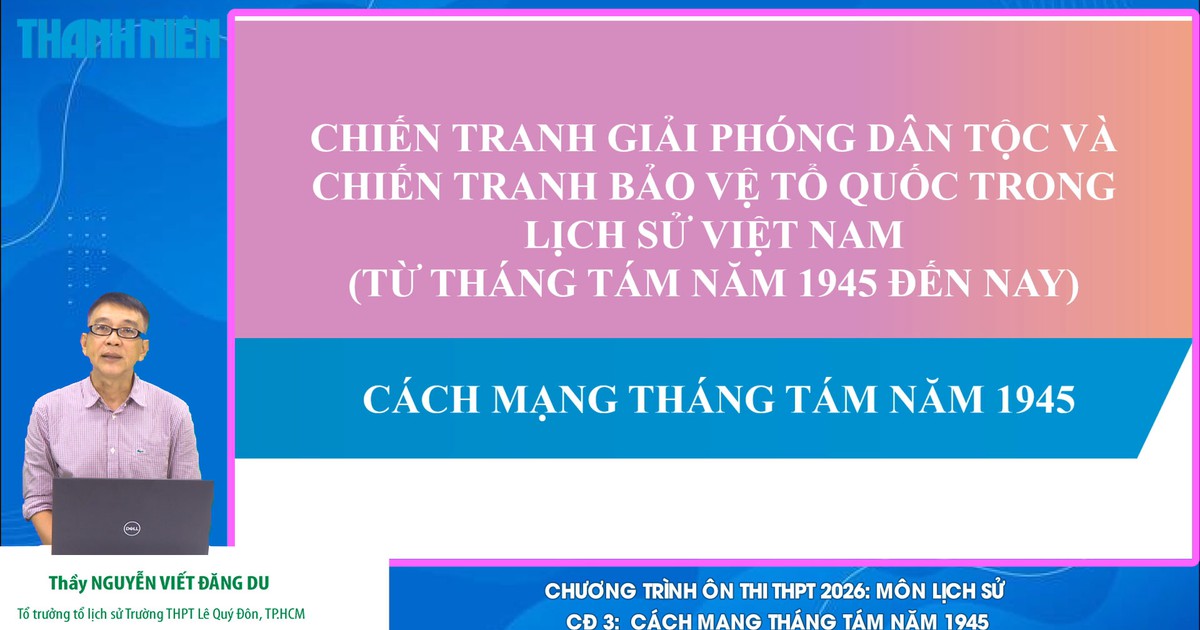 BÍ QUYẾT ÔN THI THPT 2026 | Môn lịch sử | Chuyên đề 3 | Cách mạng tháng Tám năm 1945