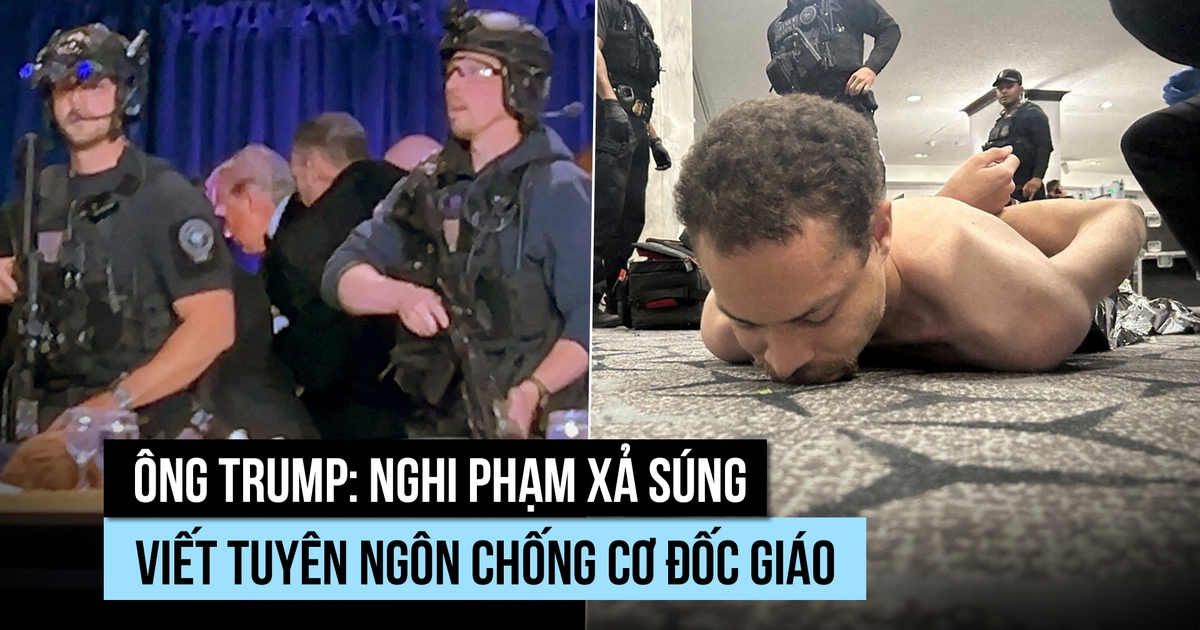 Ông Trump: nghi phạm nổ súng tại dạ tiệc viết tuyên ngôn chống Cơ đốc giáo