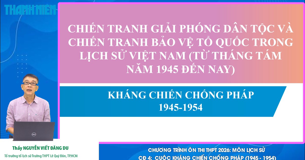BÍ QUYẾT ÔN THI THPT 2026 | Môn lịch sử | Chuyên đề 4 | Kháng chiến chống Pháp (1945-1954)