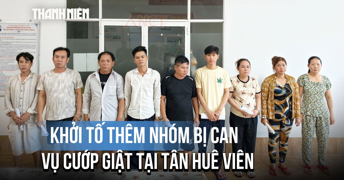 Khởi tố thêm 9 bị can trong vụ dàn cảnh cướp giật tại Công ty Tân Huê Viên