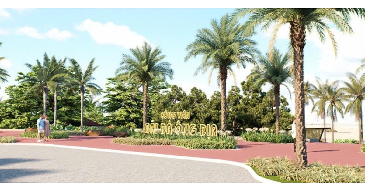 Công viên biển Đá Ông Địa góp phần nâng tầm du lịch Mũi Né