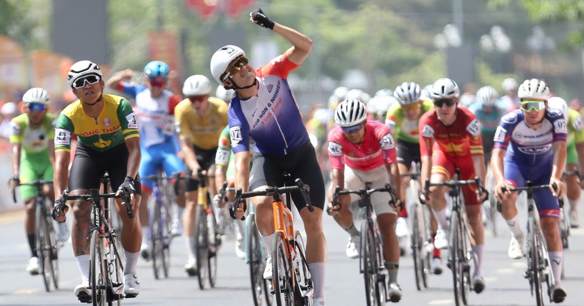 Tay đua New Zealand của đội Vĩnh Long giành chiến thắng trên đất Tây đô ở Cúp truyền hình TP.HCM