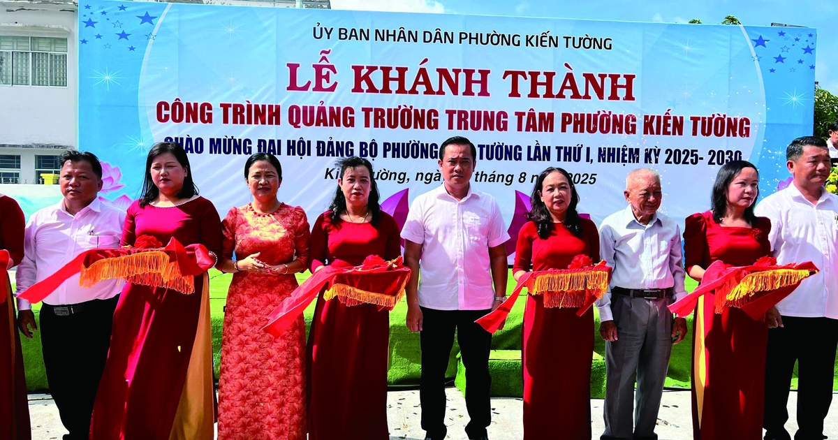 Đô thị biên mậu Kiến Tường đánh thức tiềm năng vùng Đồng Tháp Mười