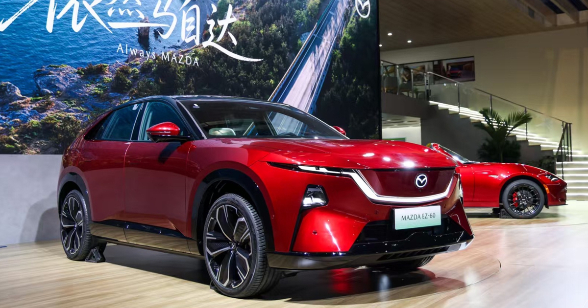 Mazda bán xe điện nhiều hơn xe xăng tại thị trường ô tô lớn nhất thế giới