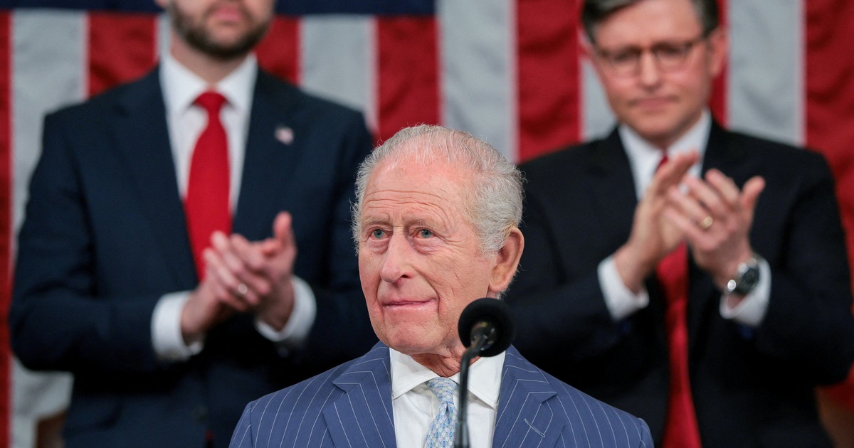 Bài phát biểu lịch sử của Vua Charles trước Quốc hội Mỹ