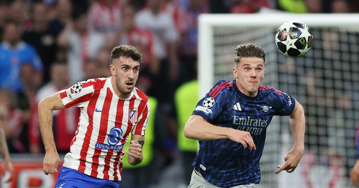 Hai quả phạt đền ở bán kết Champions League: Arsenal và Atletico bất phân thắng bại