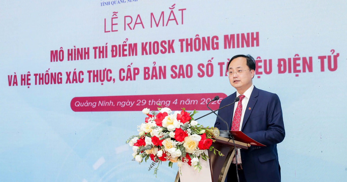 Agribank đồng hành cùng tỉnh Quảng Ninh triển khai mô hình Kiosk thông minh