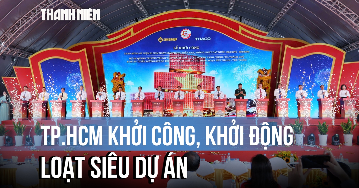 TP.HCM khởi công loạt siêu dự án hơn 280.000 tỉ đồng
