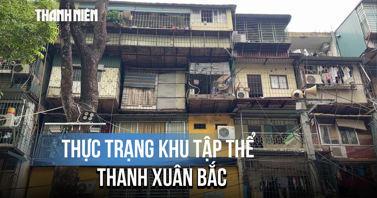 Hiện trạng khu tập thể Thanh Xuân Bắc: Nhìn tốt nhưng có an toàn?