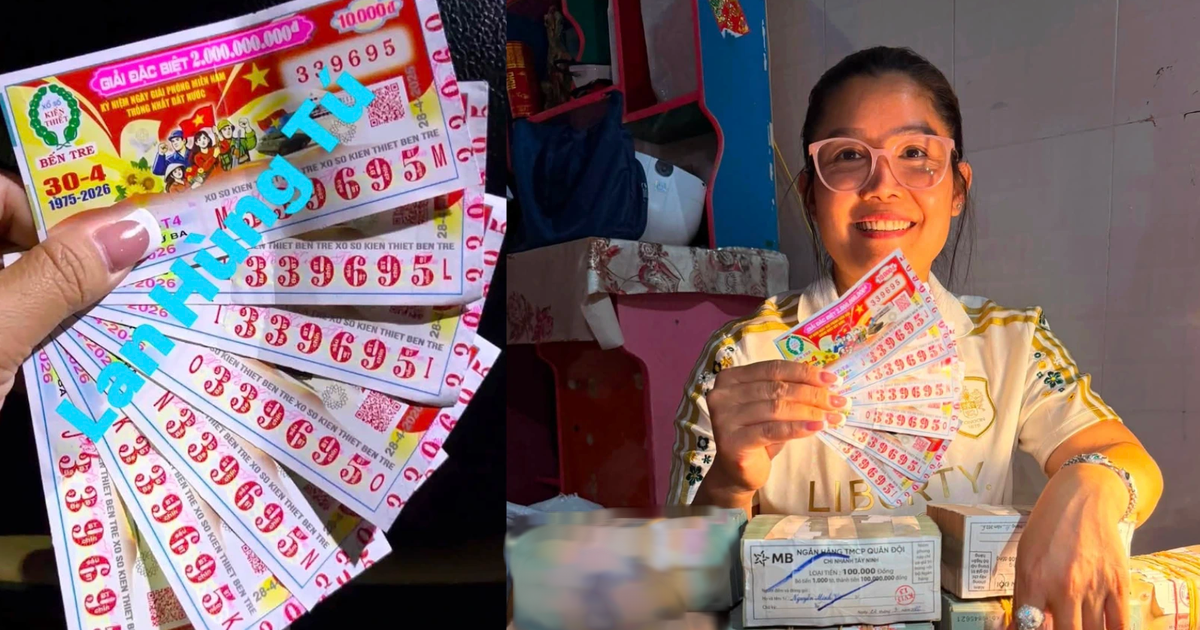 Nhóm công nhân trúng số độc đắc 14 tỉ xổ số miền Nam, nhận tiền trong đêm