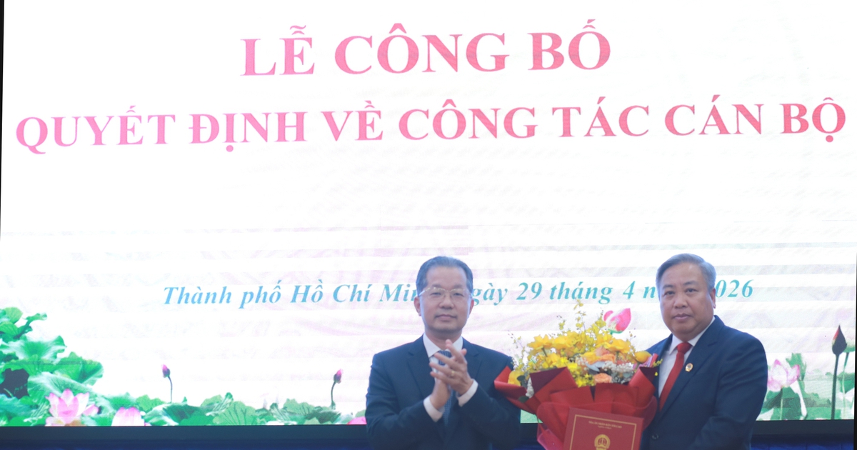 Bổ nhiệm Phó chánh án TAND tối cao kiêm nhiệm chức vụ Chánh án TAND TP.HCM