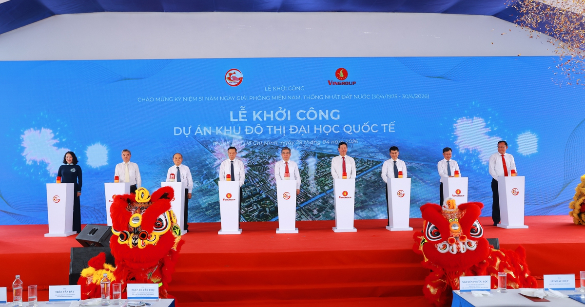 Vingroup khởi công Khu đô thị Đại học Quốc tế rộng 880 ha