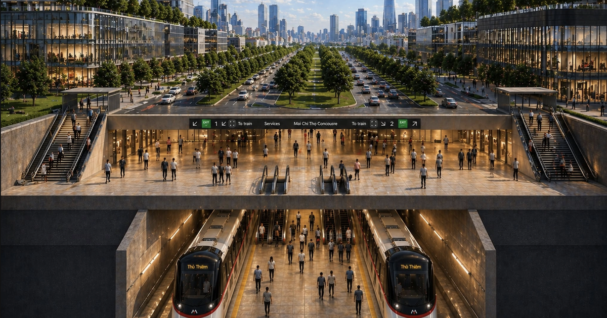 Metro Bến Thành - Thủ Thiêm sẽ dùng 'quái thú' khoan hầm vượt sông Sài Gòn