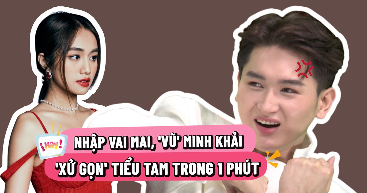 Nhập vai Mai, Minh Khải ‘xử gọn’ tiểu tam Trang trong 1 phút