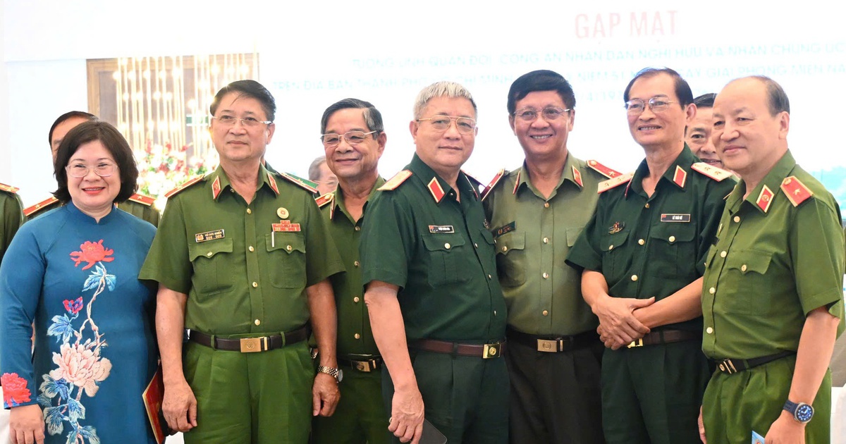 TP.HCM gặp tướng lĩnh, nhân chứng lịch sử dịp kỷ niệm 51 năm đất nước thống nhất