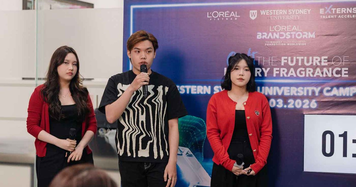 Từ L’Oréal Brandstorm đến thị trường, sinh viên Western Sydney Việt Nam ‘học cùng doanh nghiệp’
